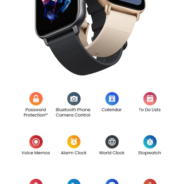 Waterproof  GPS Cycle Smart Watch