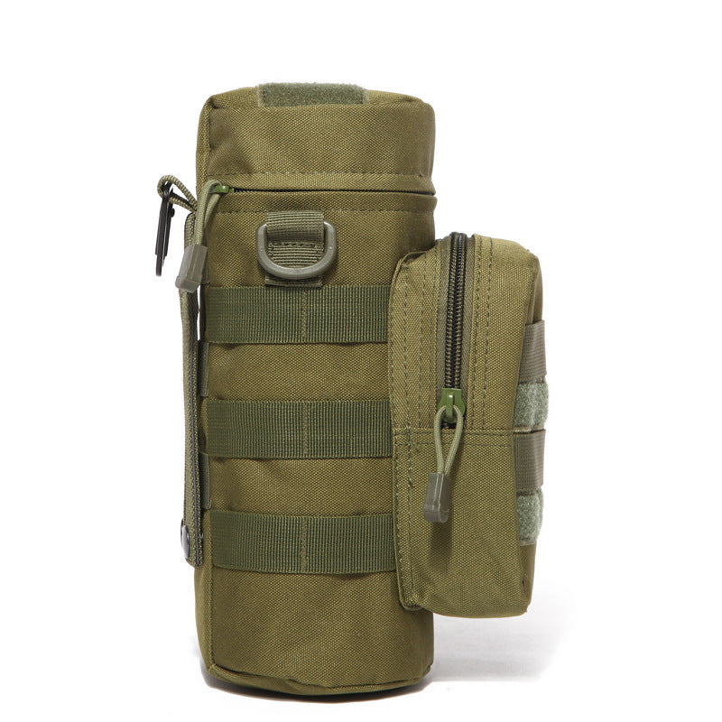 Outdoor Tactical Water Bottle Bag Military Fan Camouflage Outdoor Travel Hiking Climbing Accessory Bag  $ CAD