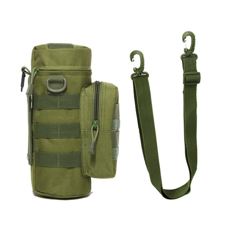 Outdoor Tactical Water Bottle Bag Military Fan Camouflage Outdoor Travel Hiking Climbing Accessory Bag  $ CAD