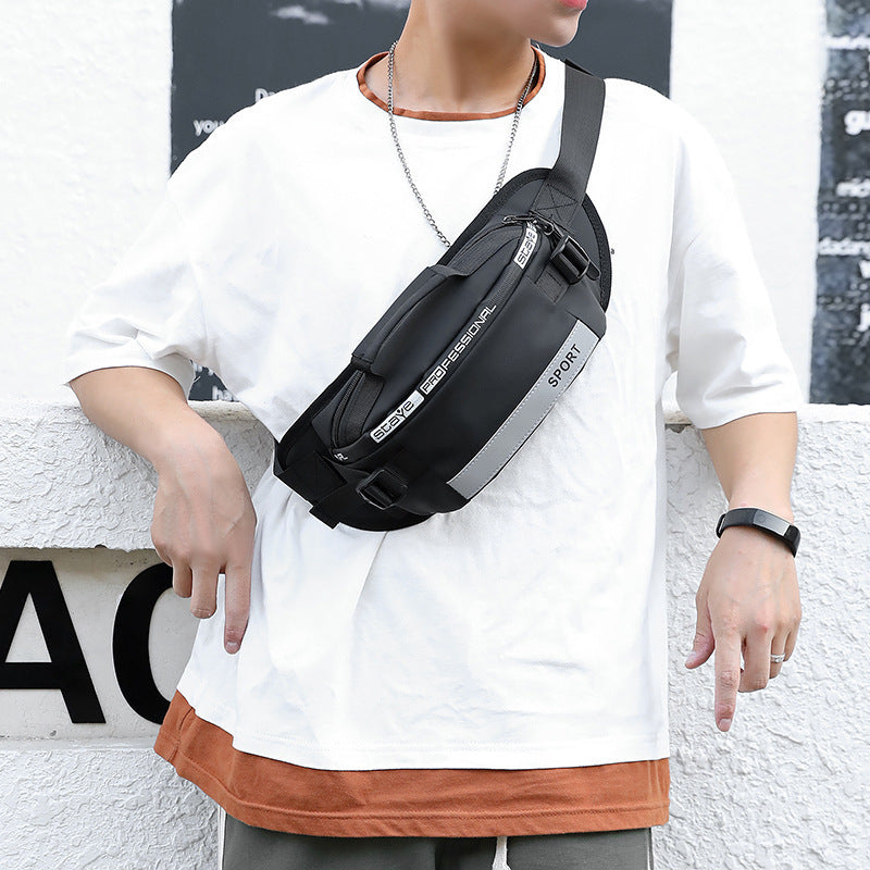 Reflective Waist Bags Men Crossbody Bag Pack For Travel Walking Running Hiking Cycling $ 18 CAD