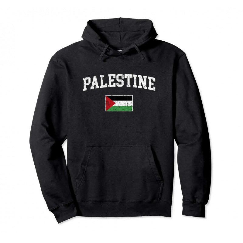 Cotton Palestine Hoodie  Men Women