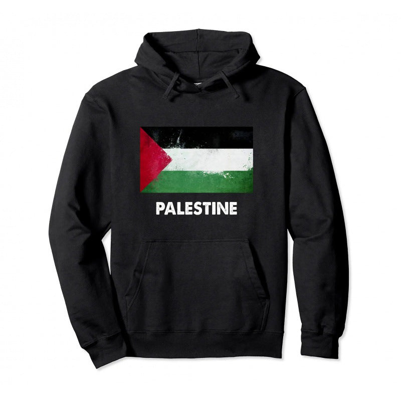 Cotton Palestine Hoodie  Men Women