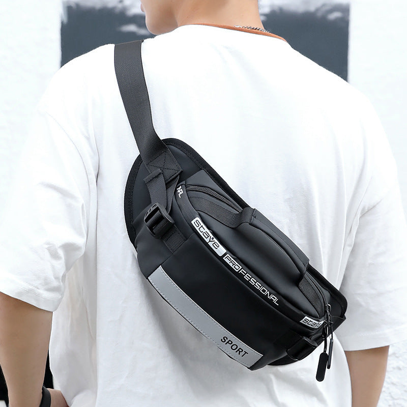 Reflective Waist Bags Men Crossbody Bag Pack For Travel Walking Running Hiking Cycling $ 18 CAD