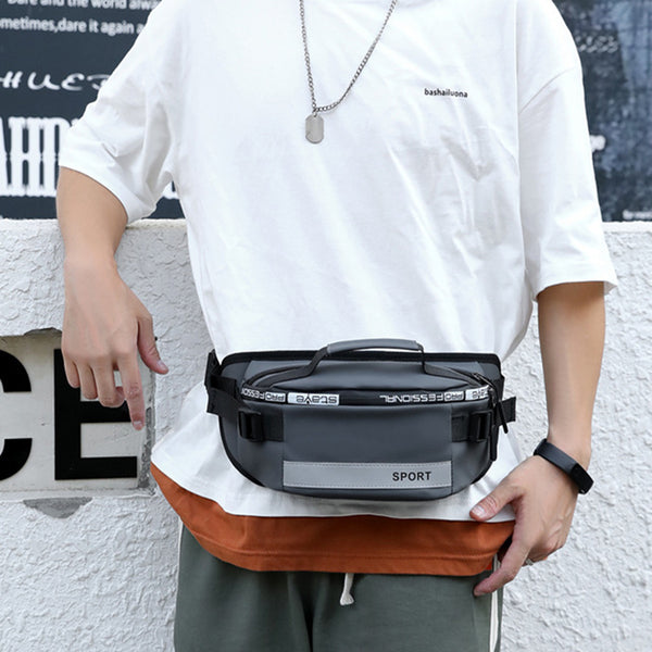 Reflective Waist Bags Men Crossbody Bag Pack For Travel Walking Running Hiking Cycling $ 18 CAD