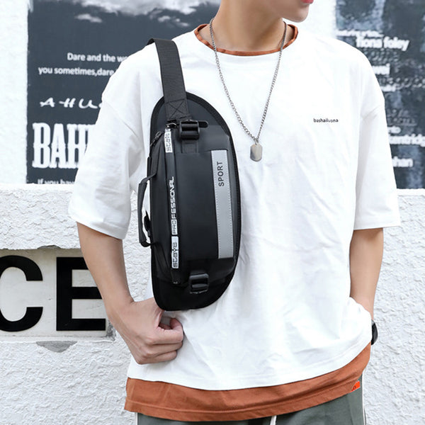 Reflective Waist Bags Men Crossbody Bag Pack For Travel Walking Running Hiking Cycling $ 18 CAD